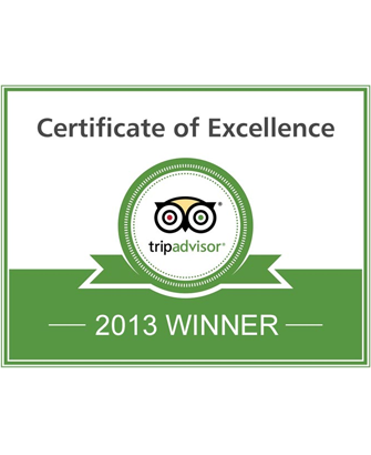 Certificate-of-excellence-tripadvisor-meriyanda-nature-lodge-coorg-2013